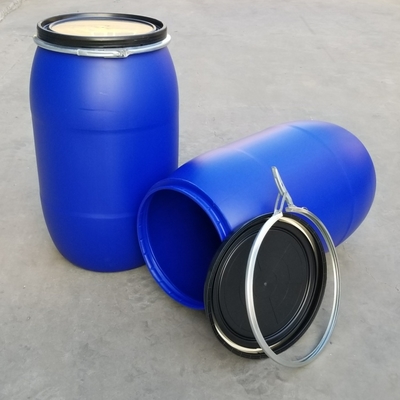 大開口200L塑料桶200公斤塑膠桶 藍(lán)色大口桶 新利塑業(yè)